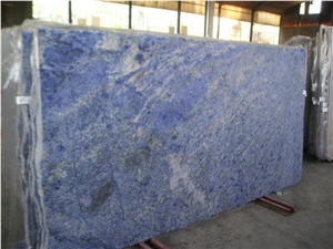 Azul Bahia Granite Slabs, Brazil Granite Slabs