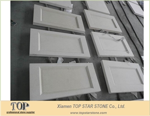 Honed Extra White Limestone External Panel