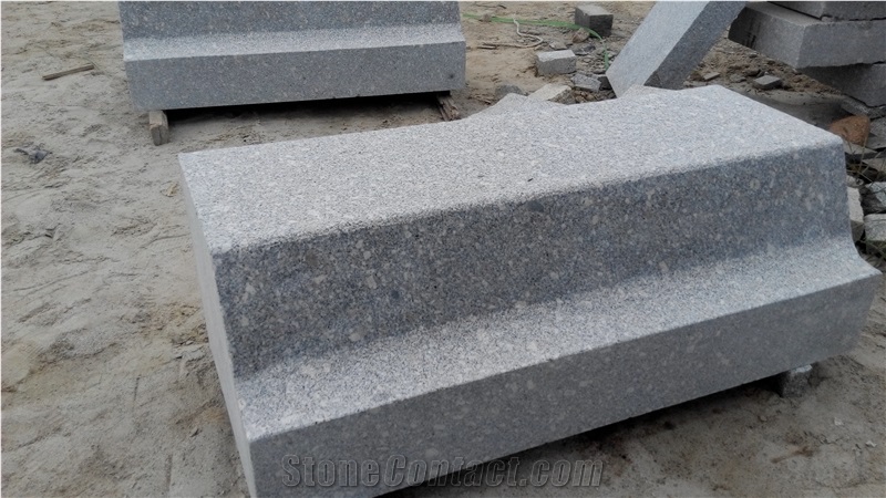 G375 Grey Granite Curbs
