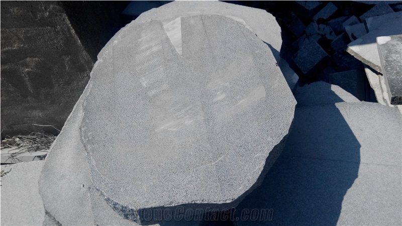 Irregular Oval Shaped G370 Black Granite Paver
