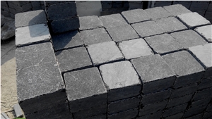 Tumbled Bluestone Paver Cube Stone,Courtyard Road Pavers