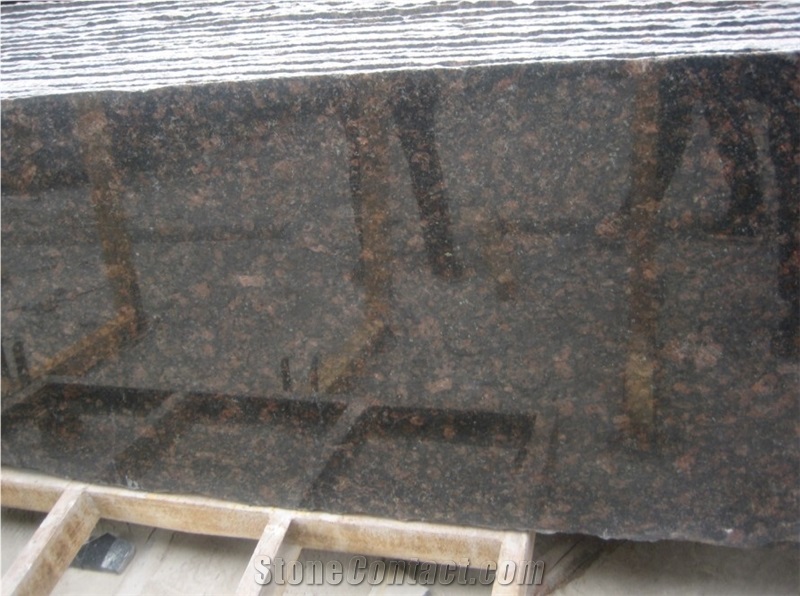 Tan Brown Granite Random Slabs, Polished Brown Granite Slab