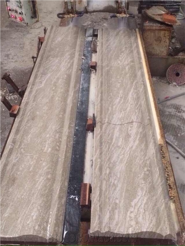 China Gold Mocca Marble Molding & Border Lines-New Stone