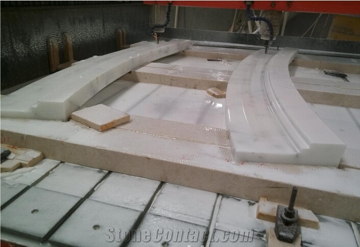 China White Marble Railing & Balustrades