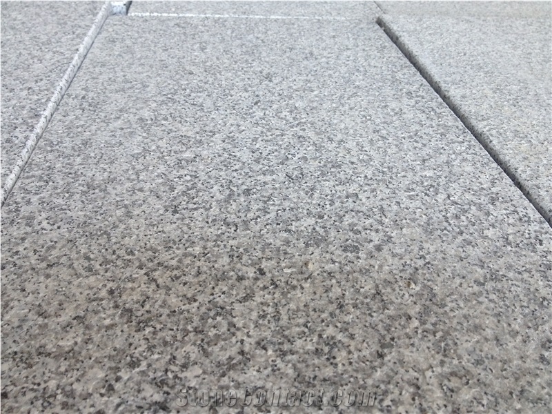 Fujian G603 Grey Granite Honed Finishing Floor Tiles from China ...