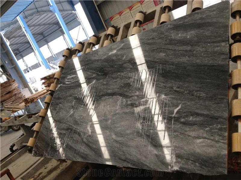 Imported Greece Tranovaltos Grey Marble Polished Slabs,Walling Tiles
