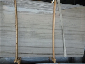 Athen Grey Natural Wooden Marble Slabs