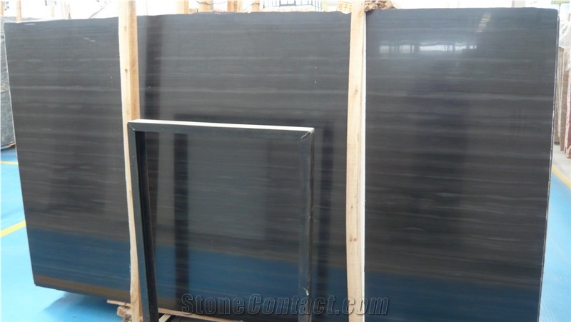 Black Wooden Marble Imperial Blck Marble Marble Slabs