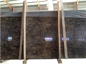 Dark Emperador Brown Spain Natural Marble Slabs
