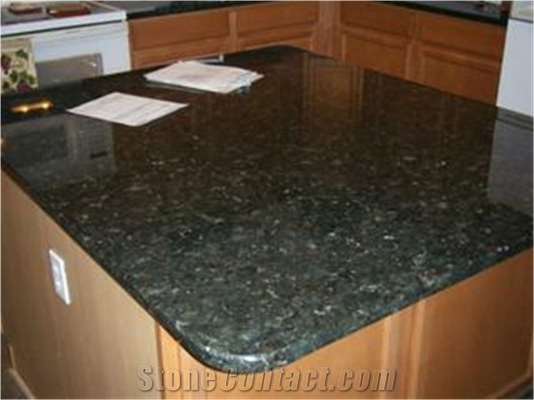 China Butterfly Green Granite Kitchen Countertop