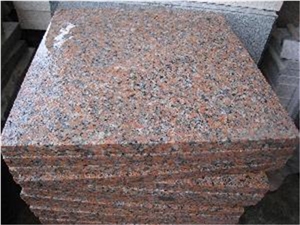 Maple Red Granite Tile G562, China Red Granite