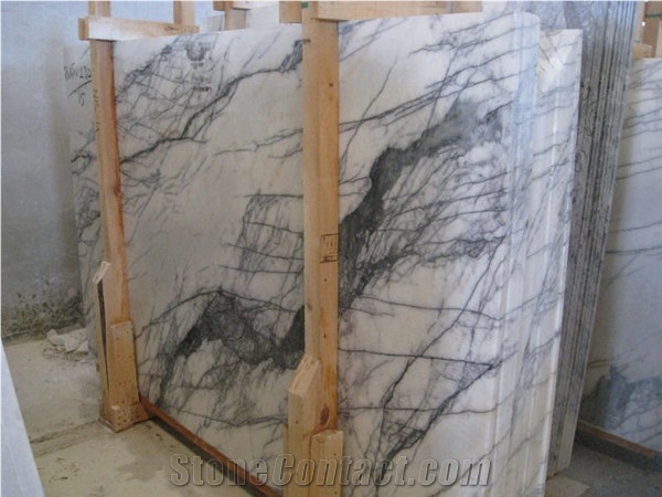 Milas Liac Marble Slabs, China White Marble