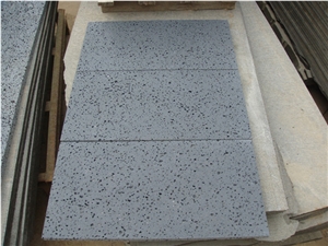 Lava Stone Basalt Tiles & Slabs, China Grey Basalt