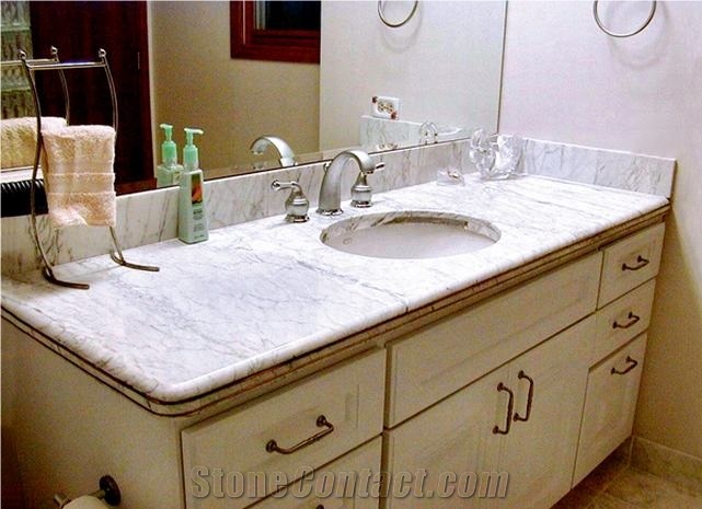 Bathroom Sinks, White Marble Sink, Natural Stone Sinks