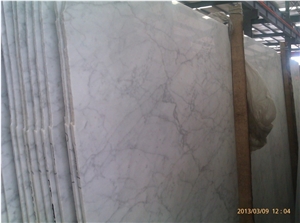 Carrara White Marble Tiles, Slabs for Wall, Flooring Covers, Calacatta Carrara White Marble