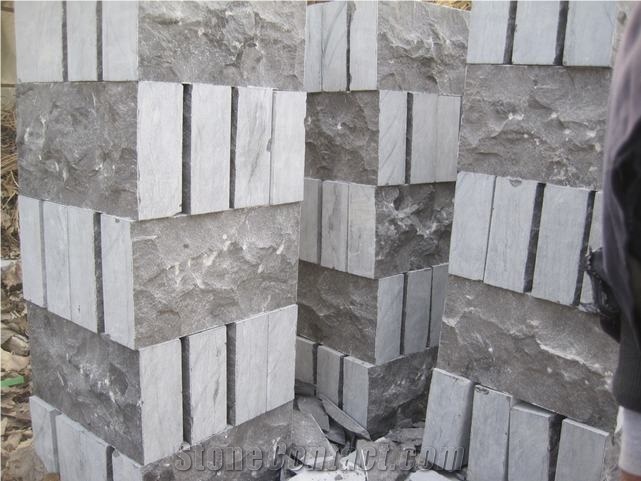 China Blue Limestone Tiles, Slabs