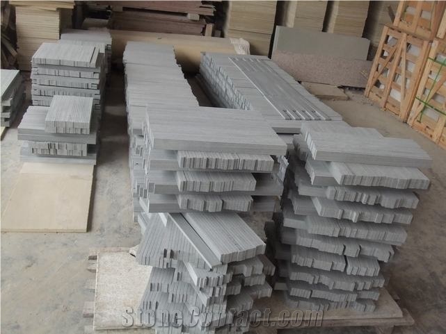 China Grey Sandstone Wall Skirting Tiles for Cultured Stone