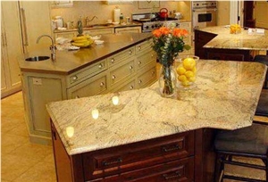 Imported Granite Countertops, Pink Granite Kitchen Countertops