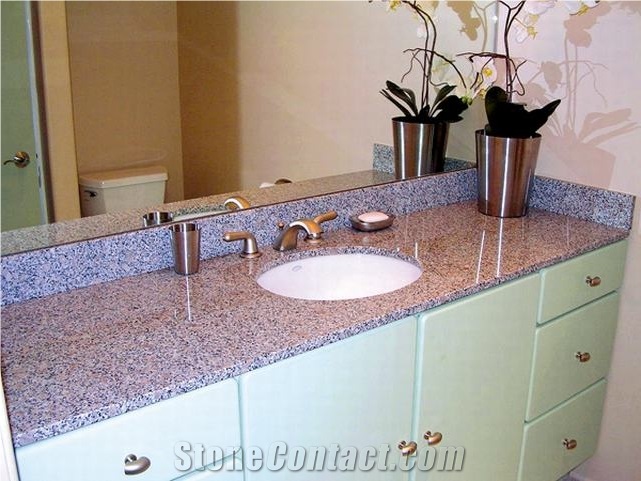 Padang Black Granite Bathroom Vanity Top