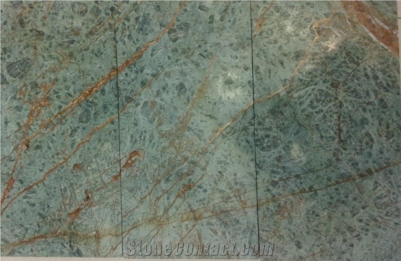 New Multigreen Marble Slabs & Tiles, Iran Green Marble