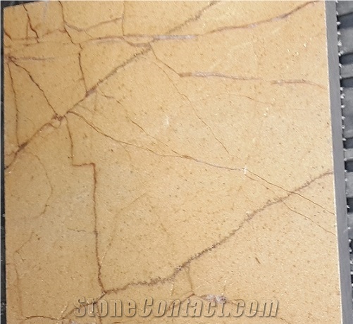 Yellow Spider Marble
