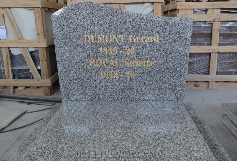 G623 Granite Tombstone