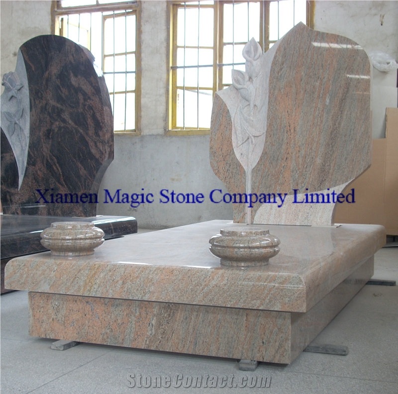 Raw Silk Granite Tombstone & Monument