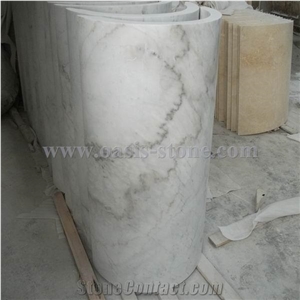 Carrara White Marble Column
