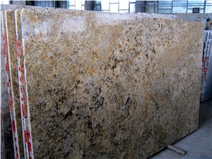Absolute Cream Granite Slab, Golden Persa