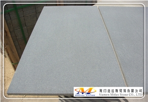 China Honed Grey Basalt Tiles & Slabs