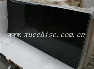 Black Granite Counter Top,Mongolia Black Granite Kitchen Countertops