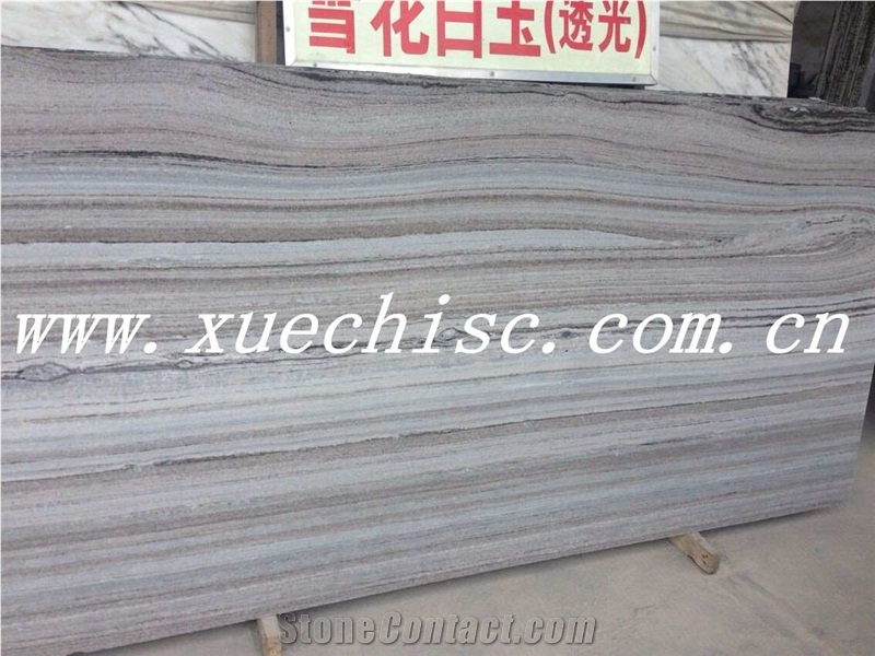 Crystal Wood Grain Marble Stone in China
