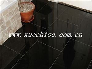Shanxi Black Granite Tiles Wholesale Granite Tile, China Black Granite