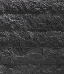 Black Marble Split Face Wall Cladding