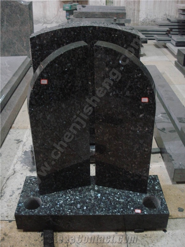 European Style Granite Gravestones Britain Style Headstones Tombstones Customized Granite Monuments