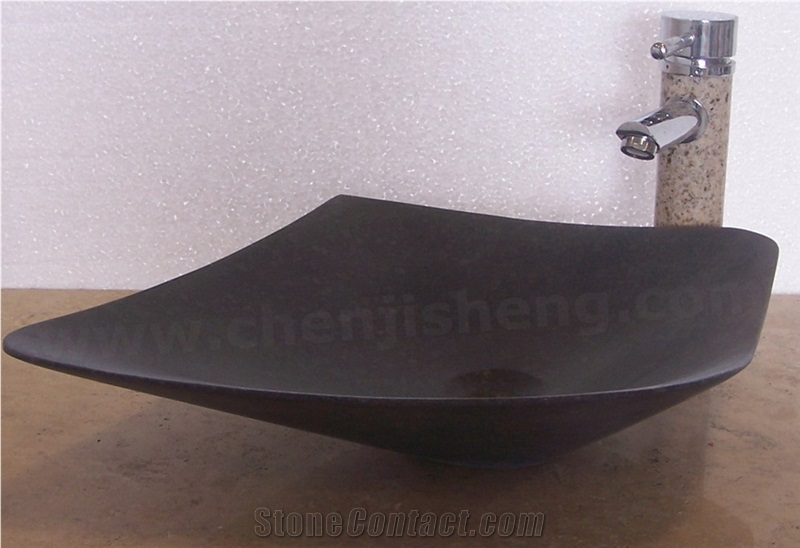 Shanxi Black Granite Wash Basins,Sinks,Washbowl