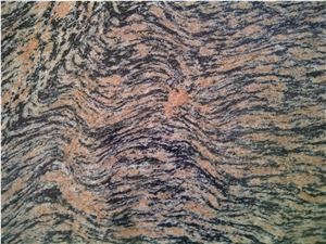 Tiger Skin Granite Slabs, India Pink Granite