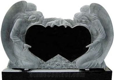 Angel Stone Carving Granite and Marble and Other Stone Tombstone and Monument and Gravestone and Headstone