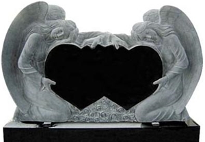 Angel Stone Carving Granite and Marble and Other Stone Tombstone and Monument and Gravestone and Headstone
