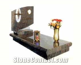 Western Style Monuments European Style Stone Carving Cross Tombstone Granite and Marble and Other Stone Tombstone and Monument and Gravestone and Headstone