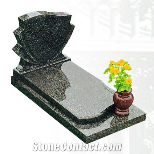 Western Style Tombstone European Style Stone Carving Cross Tombstone Granite and Marble and Other Stone Tombstone and Monument