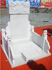 White Granite and Marble Tombstone and Monument and Gravestone and Headstone