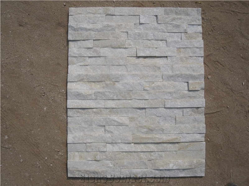 Beige Ledge Stone Panel,China Quartzite Cultural Stone Wall Cladding,Beige Stacked Veneers for Interior & Exterior Decoration