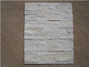 Beige Ledge Stone Panel,China Quartzite Cultural Stone Wall Cladding,Beige Stacked Veneers for Interior & Exterior Decoration