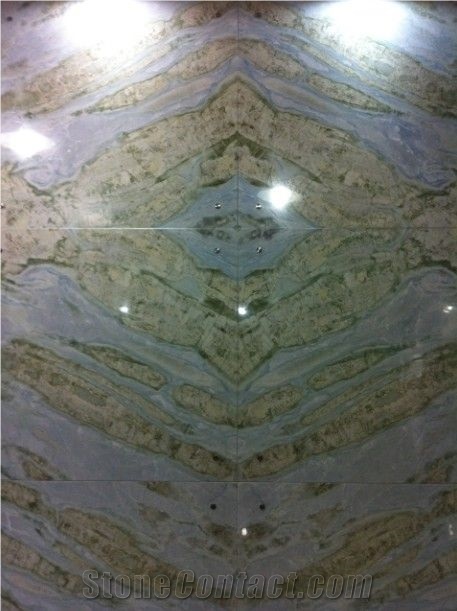 Blue River Icy Jade Flooring/Walling/Translucent Backlit,China Blue Marble Tiles & Slabs