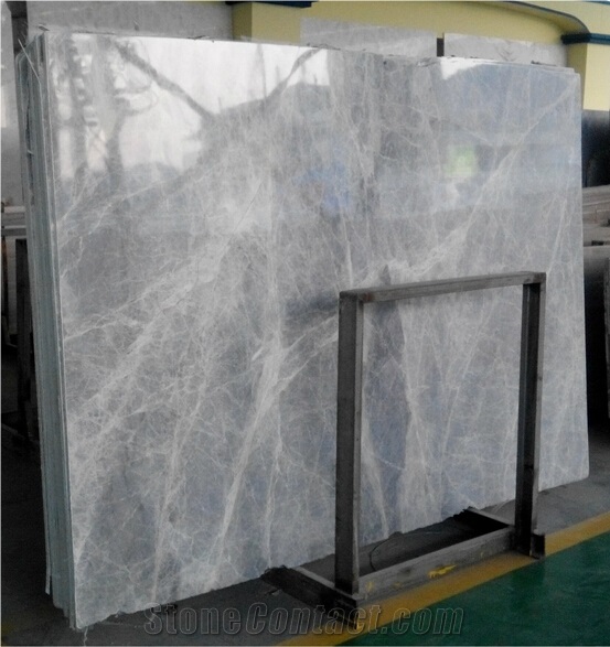 Chinese Silver Grey Marble Tiles & Slabs