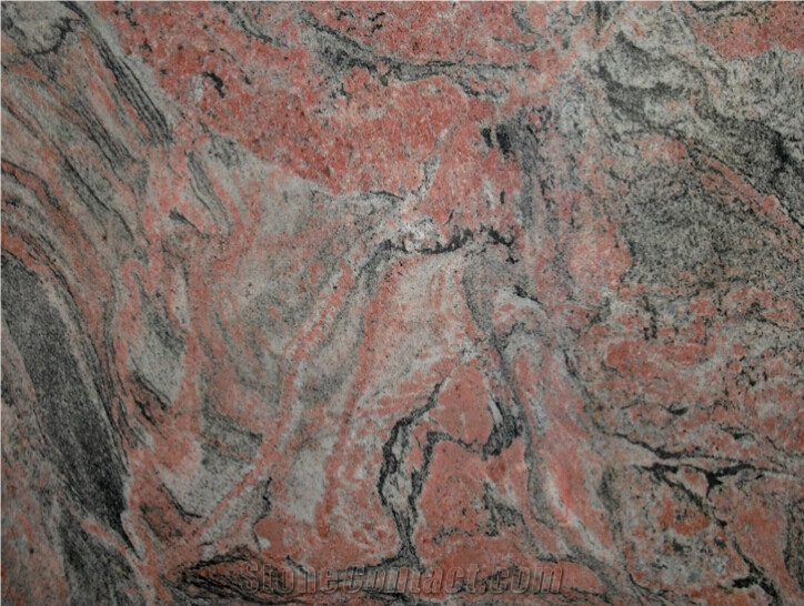 Red Juparana/Multicolor Red Flooring/Walling Chinese Red Granite Tiles & Slabs