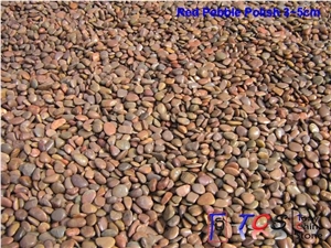 Polished Red Pebbles,Riverstone