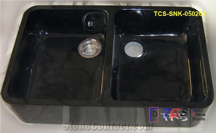 Shanxi Black Granite Square (Rectangular) Kitchen Sink