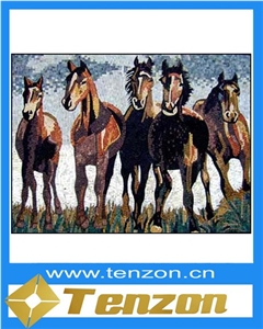 Galloping Horse Picture Art